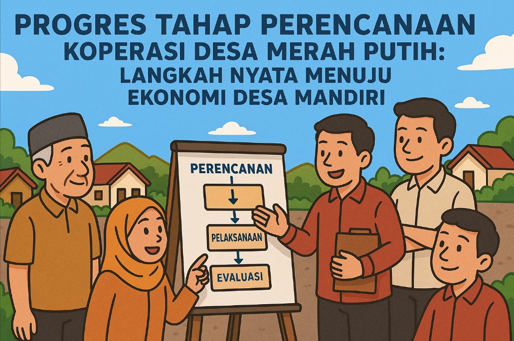 Progres Tahap Perencanaan Koperasi Desa Merah Putih: Langkah Nyata Menuju Ekonomi Desa Mandiri